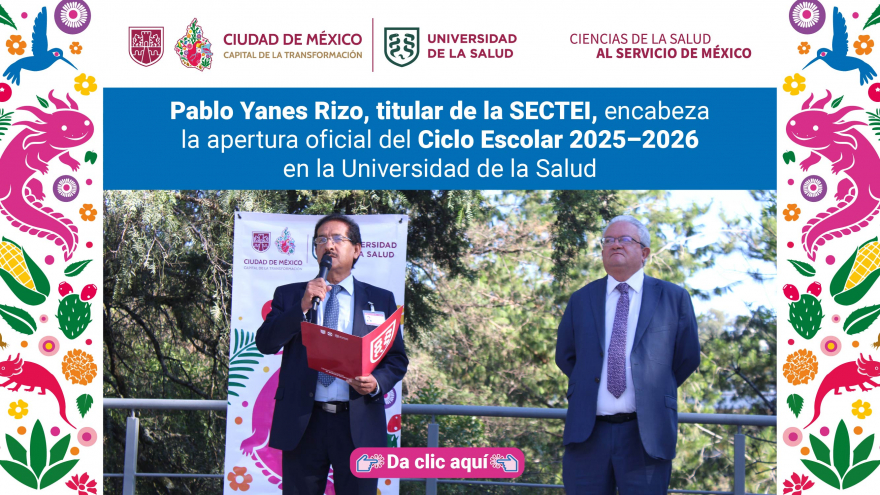 Pablo Yanes Rizo, titular de la SECTEI, encabeza la apertura oficial del Ciclo Escolar 2025–2026