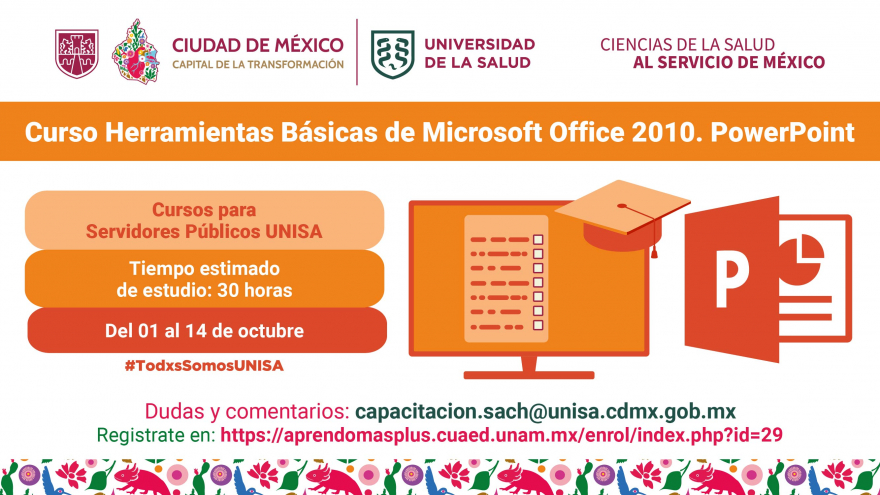 Curso Herramientas Básicas de Microsoft Office 2010. PowerPoint