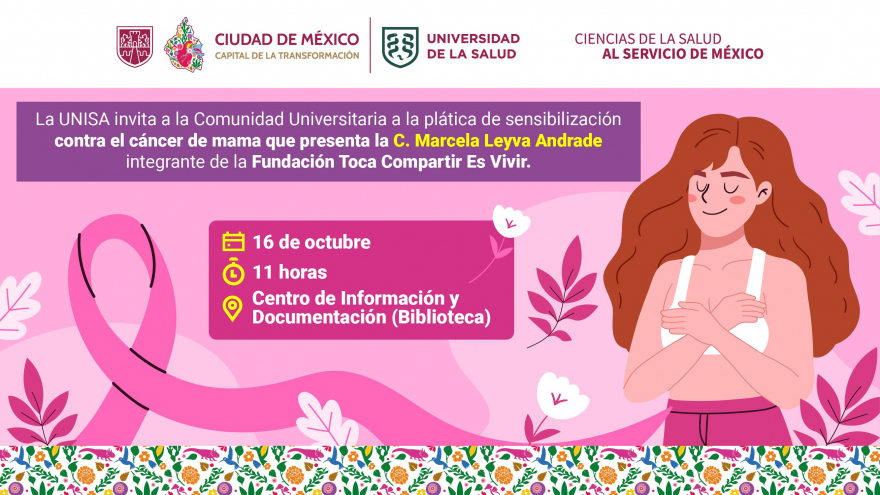 Plática de Sensibilización contra el Cáncer de Mama