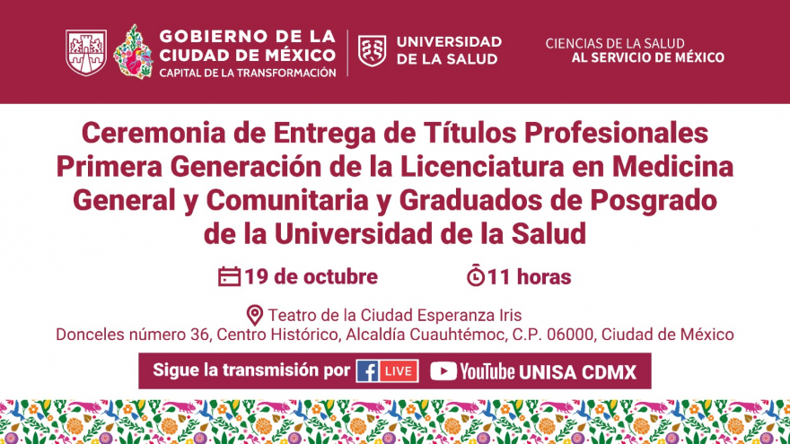 Ceremonia de Entrega de Títulos Profesionales Primera Generación de LMGC